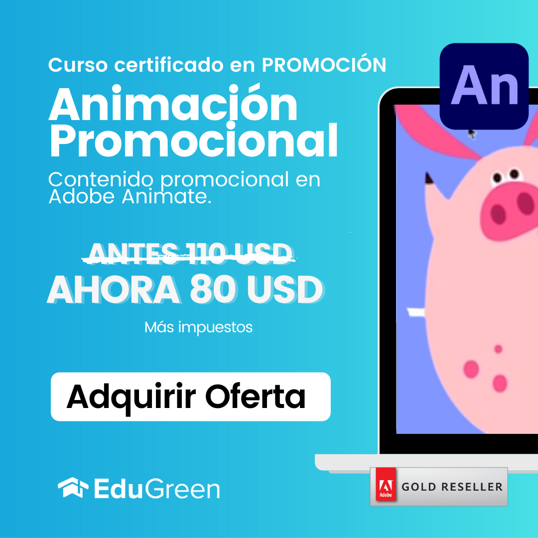 CURSO ADOBE ANIMATE PROMOCIONAL