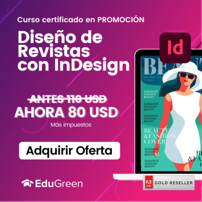 Curso Diseño de Revistas en InDesign